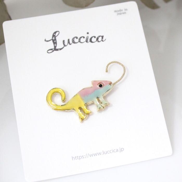 ルチカ ブローチ  Luccica  Chamaeleon カメレオン  ピンブローチ  2208 |  | 02