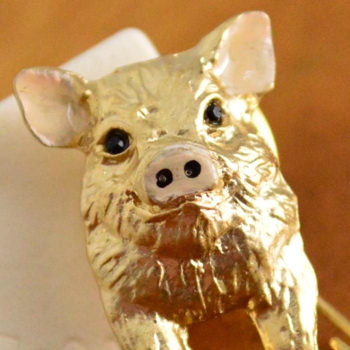 ルチカ ブローチ  Pink Pig LU-1812-25  Luccica 2608 | Luccica | 05