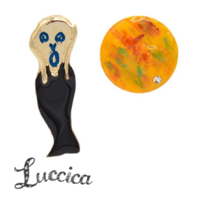 ルチカ ブローチ スクリーム LU-1906-104  luccica farbe  2610 | 