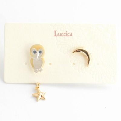 ルチカ Luccica Menfukurou メンフクロウ ピアス ふくろう フクロウ 梟 動物 かわいい 月 ムーン アクセサリー グッズ Lp Swaps 通販 Yahoo ショッピング