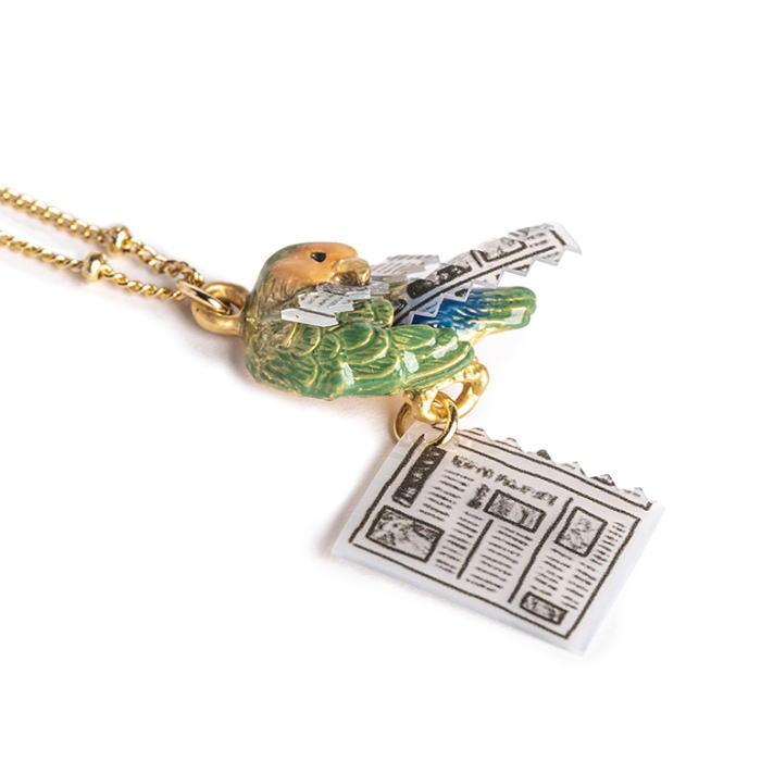 [新作] パルナートポック ネックレス 巣作り職人 インコ PalnartPoc 2603 | Palnart Poc | 01