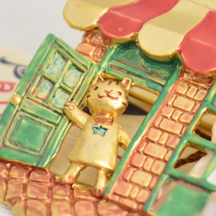 パルナートポック ブローチ 黒猫店長のカフェ Palnart Poc  2404 | Palnart Poc | 02