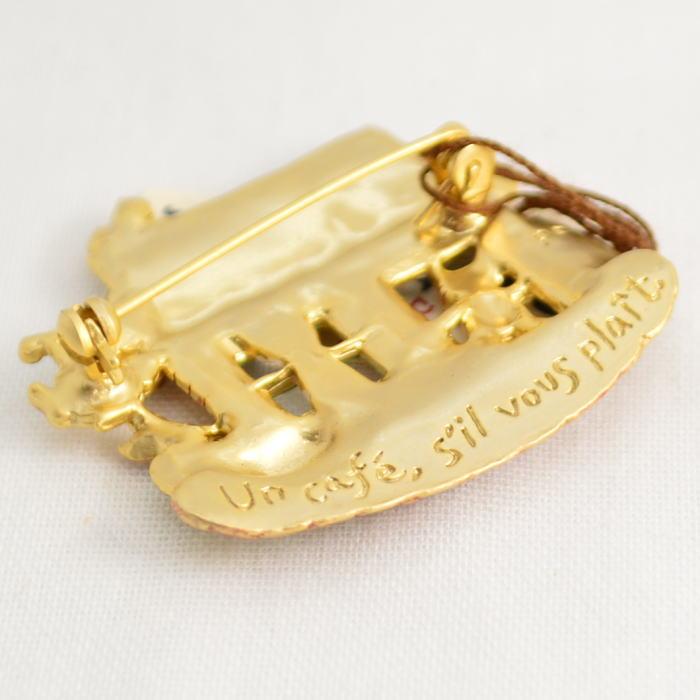 パルナートポック ブローチ 黒猫店長のカフェ Palnart Poc  2404 | Palnart Poc | 04