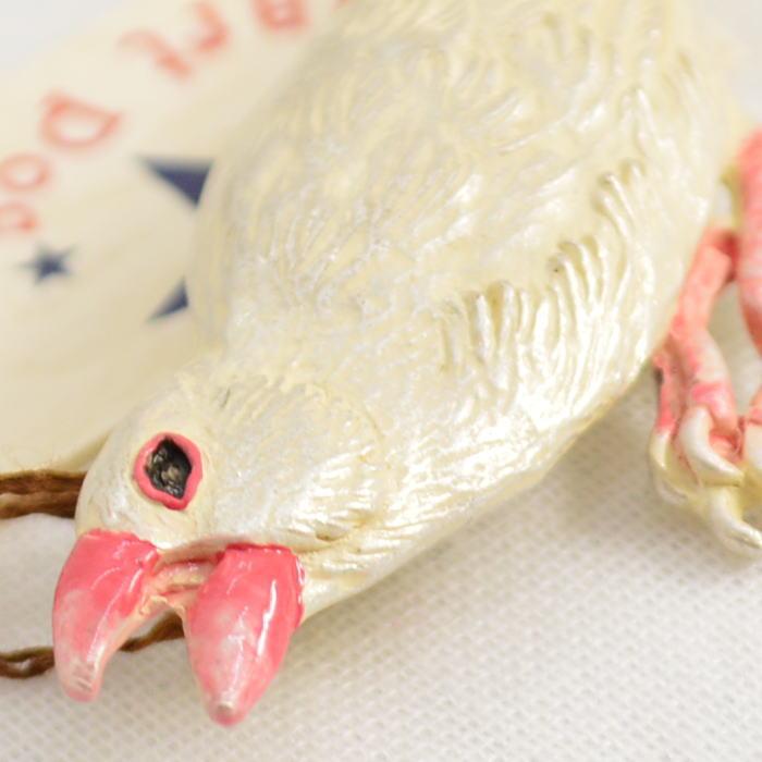 パルナートポック ブローチ 白 文鳥 Palnart Poc  2408 | Palnart Poc | 02