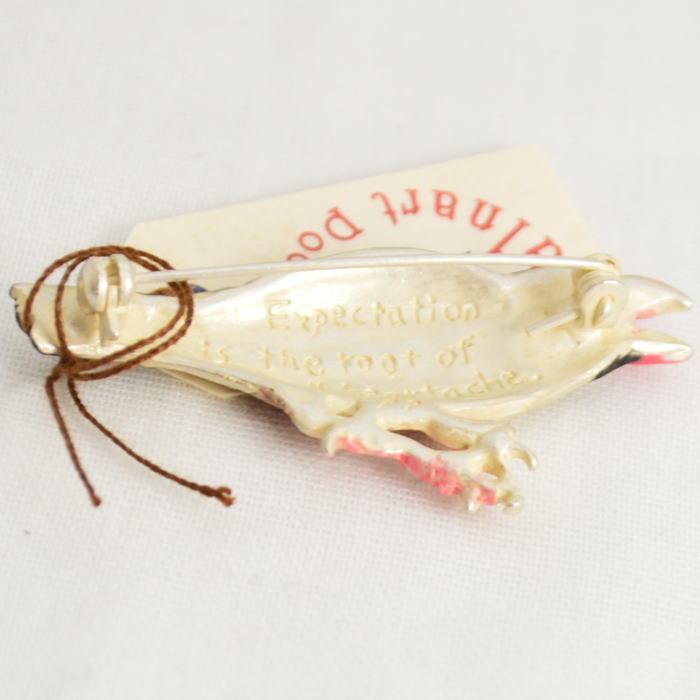 パルナートポック ブローチ ノーマル ブラック 文鳥 Palnart Poc  2408 | Palnart Poc | 03