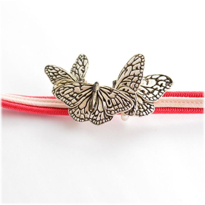 パルナートポック 数 SUU 帯留 オオゴマダラ 蝶 蝶々 帯留め : Swaps  