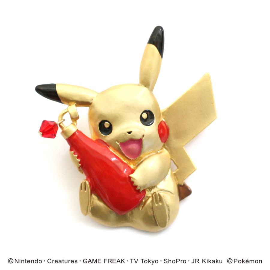 Palnart Poc ピカチュウ ブローチ ピカチュウのブローチにプリンのピアス☆「パルナートポック