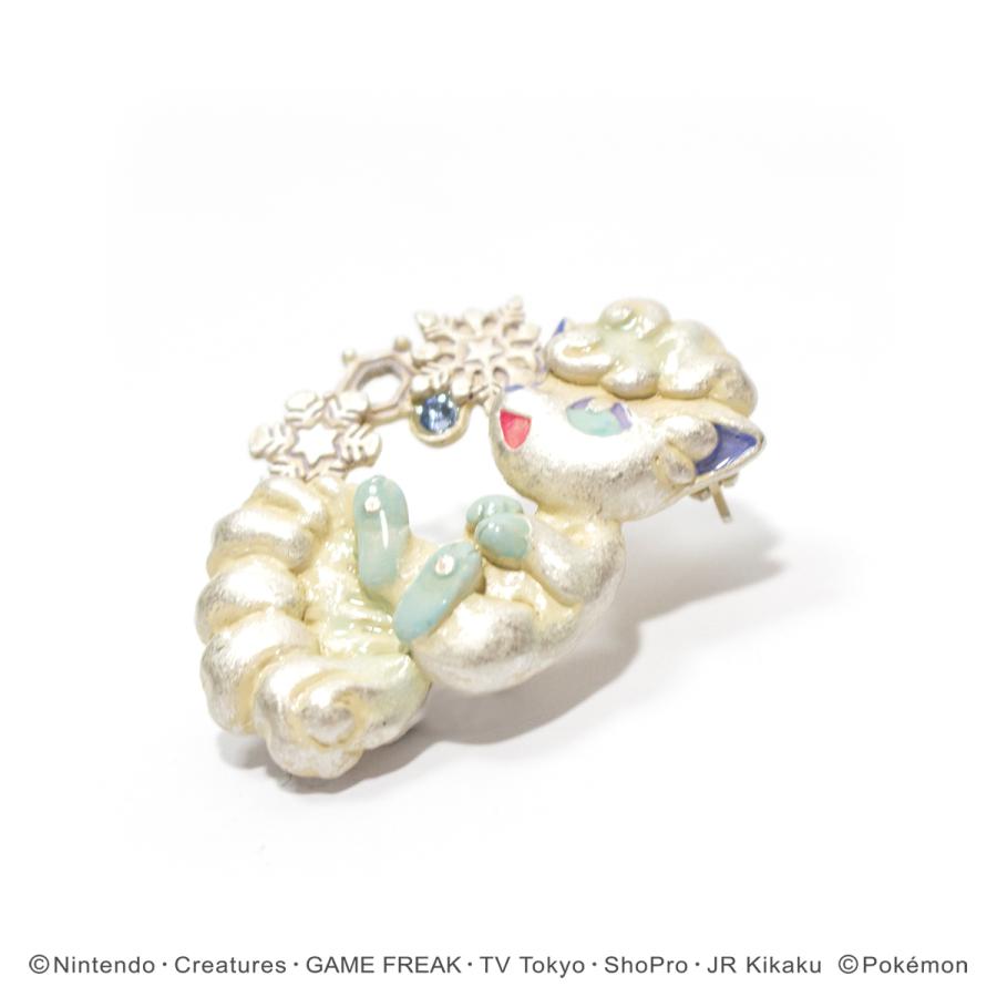 【未開封 新品】 ポケモン ロコン アローラロコン ブローチ パルナートポック 未開封 新品】 ポケモン ロコン アローラロコン ブローチ パル