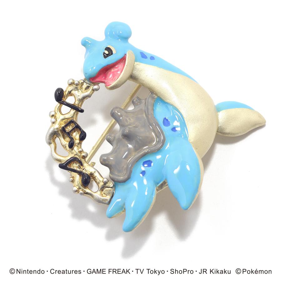 ポケットモンスター　ラプラス　ブローチ バッジ ポケモン パルナートポック ポケットモンスター ラプラス ブローチ バッジ ポケモン パル