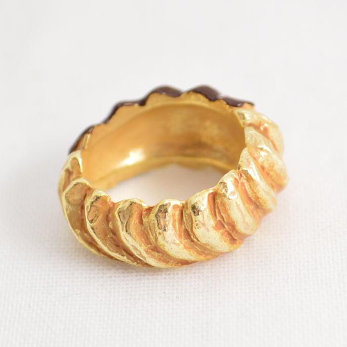 パルナートポック リング チョコがけドーナツ 11号サイズ  PalnartPoc 2401 | Palnart Poc | 02