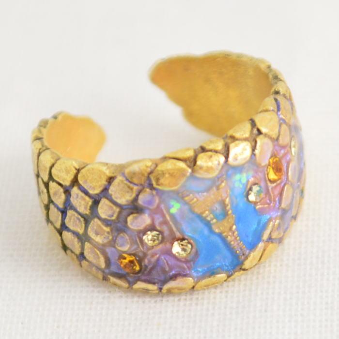 パルナートポック リング 石畳の街 ゴールド フリーサイズ  PalnartPoc 2404 | Palnart Poc | 01