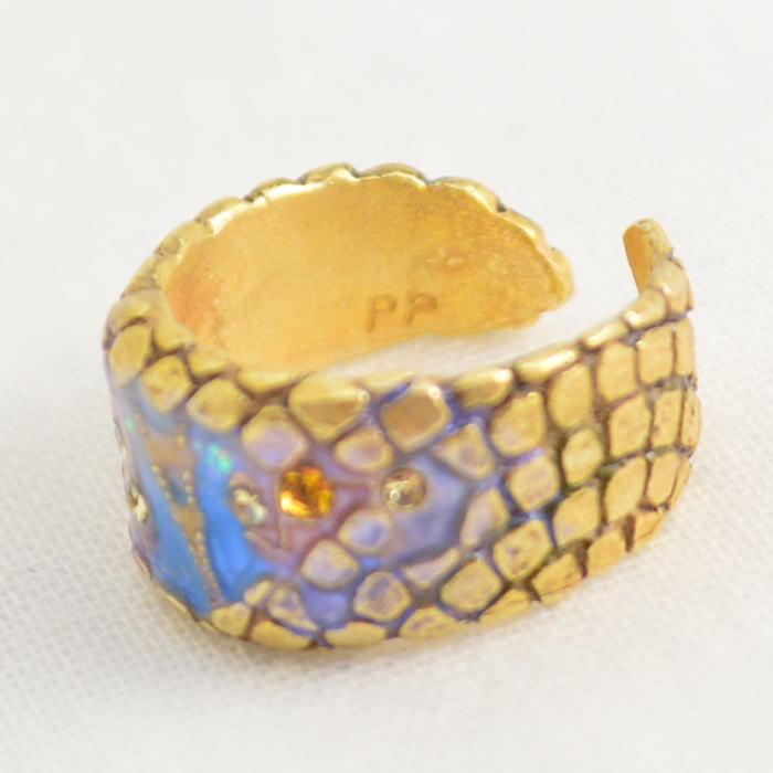 パルナートポック リング 石畳の街 ゴールド フリーサイズ  PalnartPoc 2404 | Palnart Poc | 02
