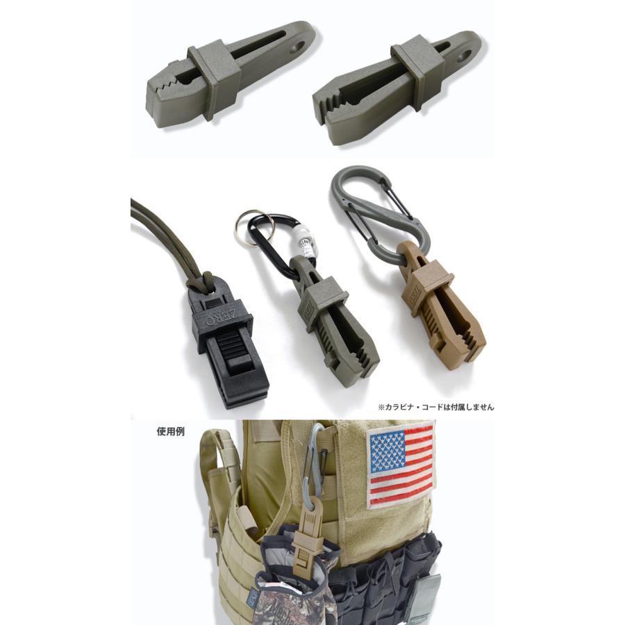 ZERO（ゼロ） アリゲーター クリップ 【メール便】 AL-082