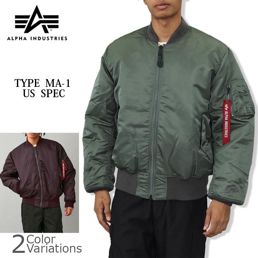 ALPHA INDUSTRIES INC.(アルファインダストリーズ) MA-1 ALPHA INDUSTRIES INC.(アルファインダストリーズ) MA-1