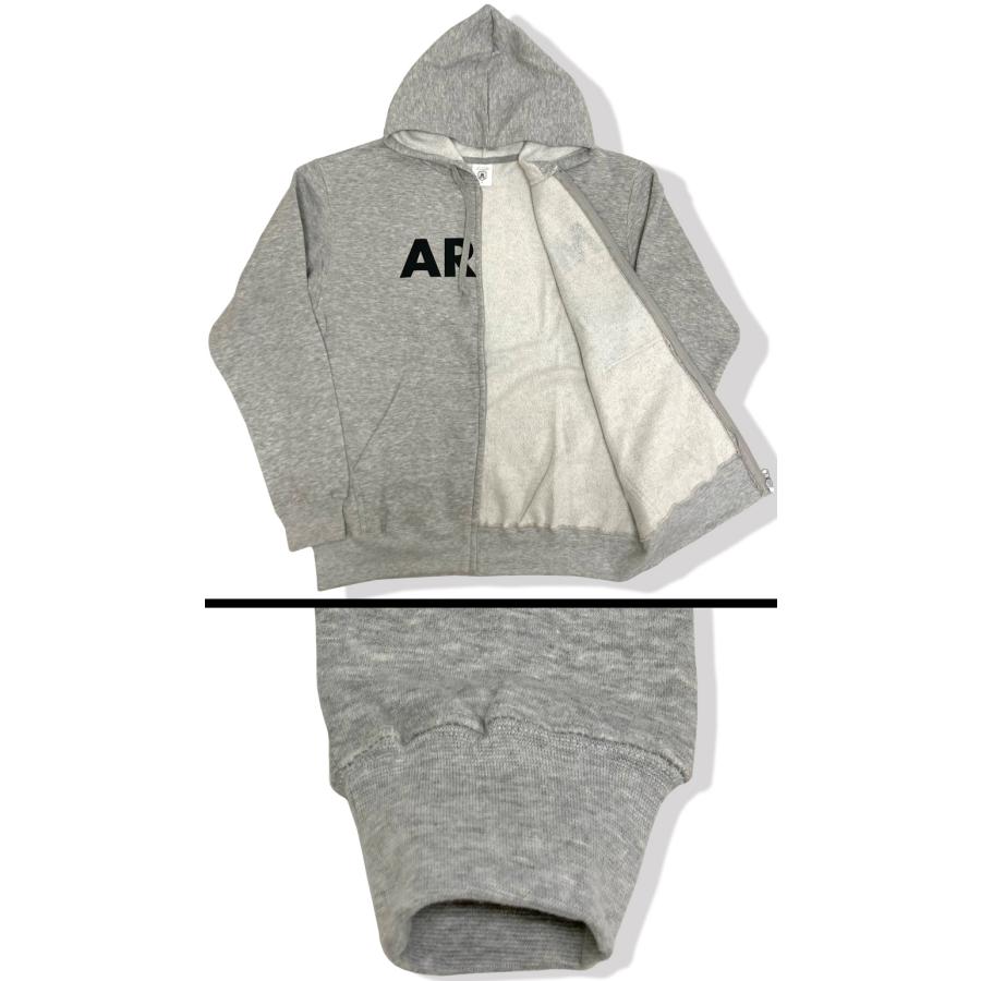 BAF 米軍タイプ U.S.ARMY スウェットパーカー AS-832 : ミリタリー