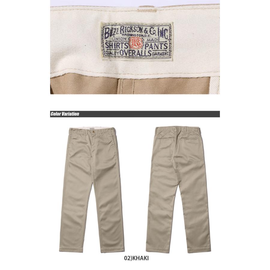 Buzz Rickson's ORIGINAL SPEC. CHINOS (ONE WASH) BR40025