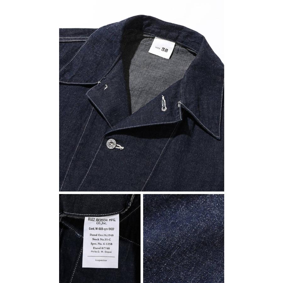 BUZZ RICKSON'S Buzz Rickson's U.S. ARMY DENIM WORKING JACKET