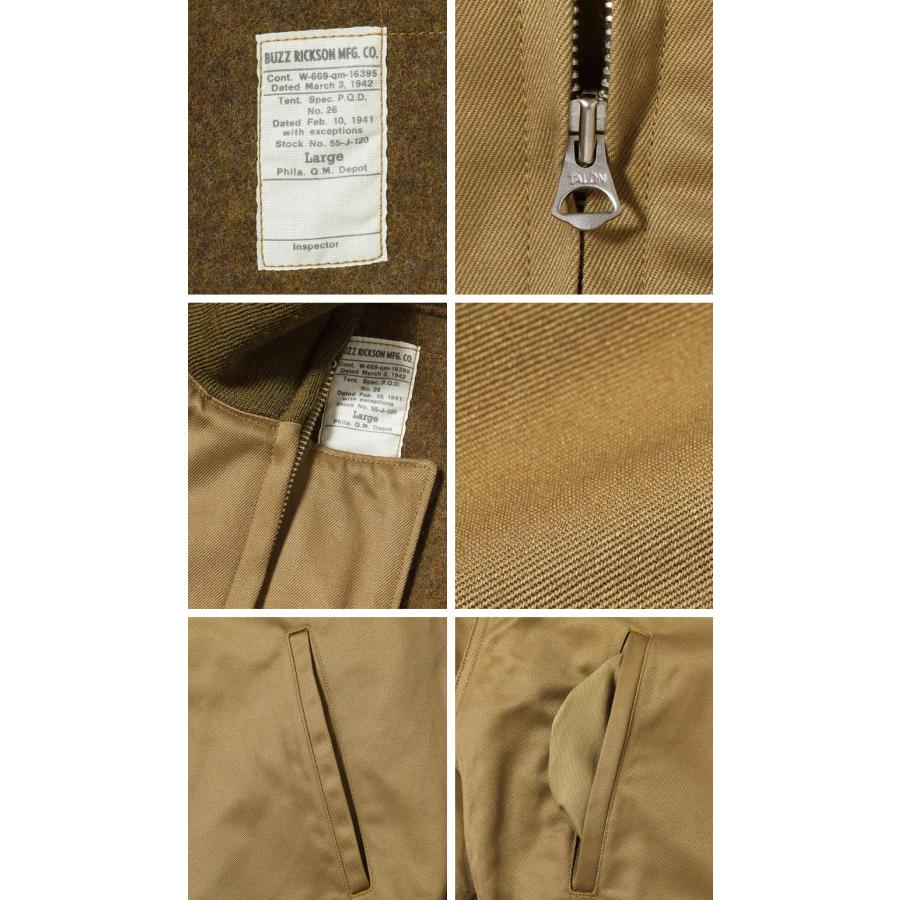 Buzz Rickson's Type TANKERS SLASH POCKET “BUZZ RICKSON MFG. CO.” BR15755の画像
