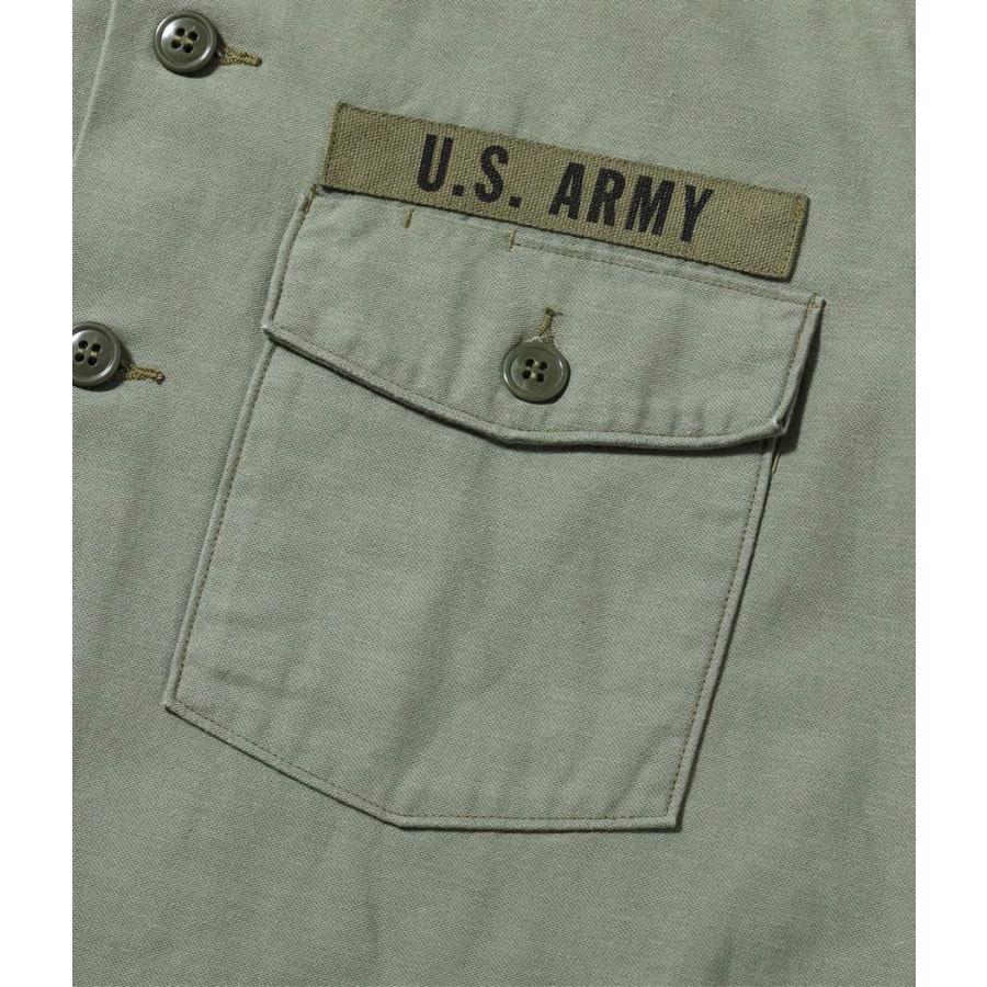 BUZZ RICKSON'S Buzz Rickson's SHIRT MAN'S COTTON SATEEN OLIVE