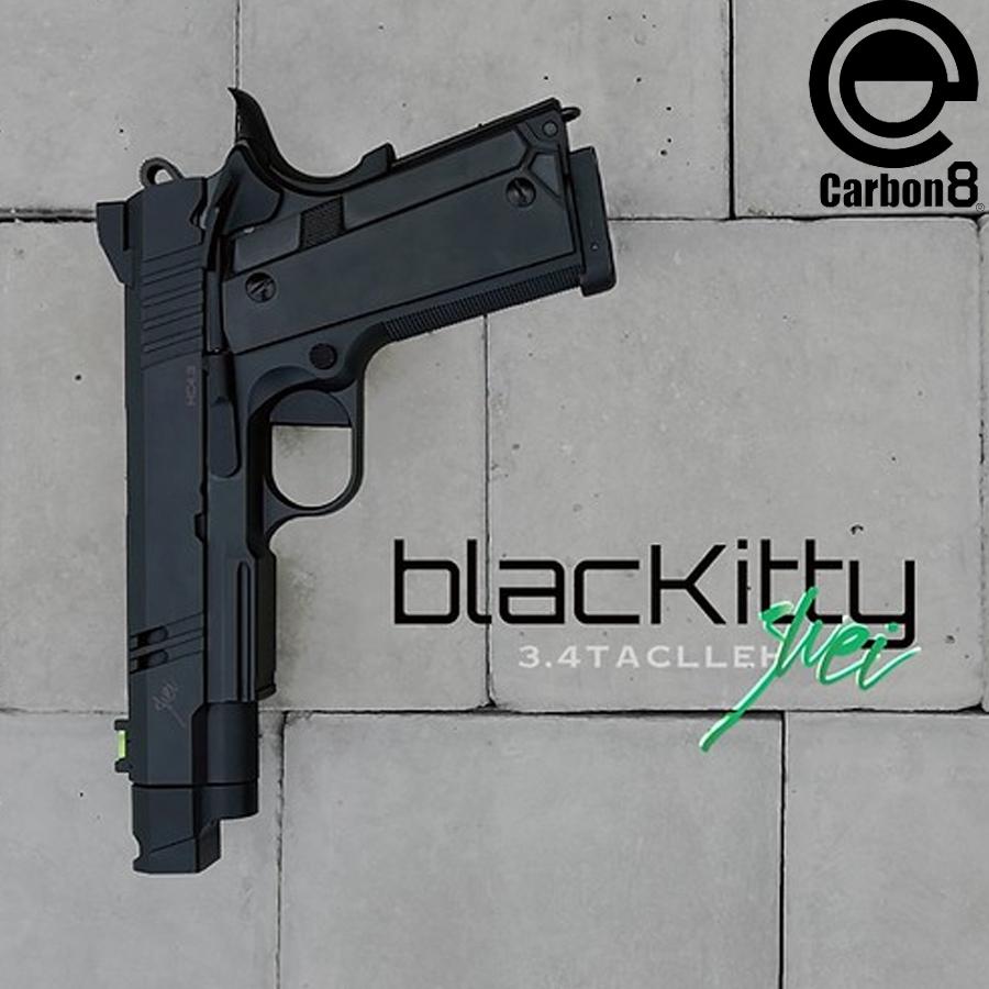 Carbon8 black kitty co2ガスガン　未使用品 Carbon8（カーボネイト） Black Kitty 【ガスブローバック/対象年令18