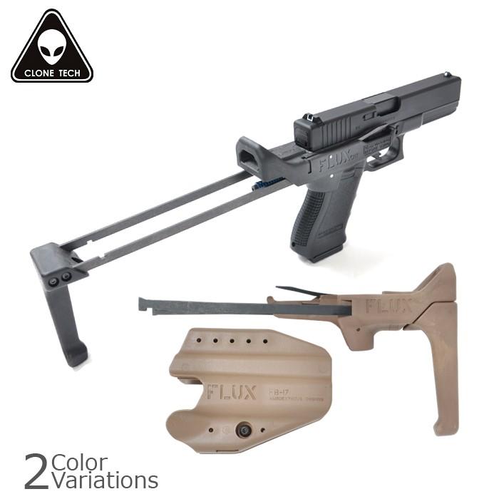 Clone Tech クローンテック Flux Defense型 Glock Brace グロック ブレース マシンピストルキット 専用ホルスター付属 Ct Kit Flx Glk Cltc ミリタリーショップ Swat 通販 Yahoo ショッピング