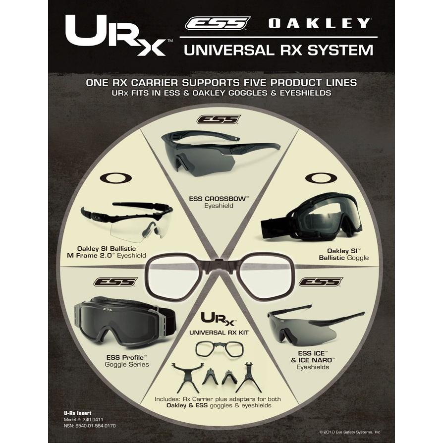 OAKLEY（オークリー） ESS U-Rx Insert Universal RX System 740-0411