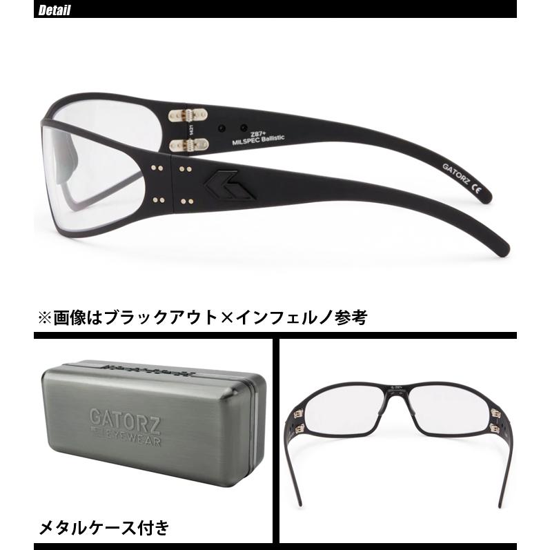 GATORZ（ゲイターズ） WRAPTOR ANSIz87+ MILSPEC BALLISTIC UV Anti-Fog ラプター ミルスペック 【UVレンズ】 GZ-02 | GATORZ | 01