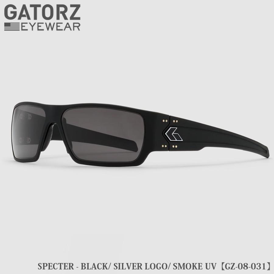 GATORZ（ゲイターズ） SPECTER - BLACK/ SILVER LOGO/ SMOKE UV GZ-08-031 | GATORZ