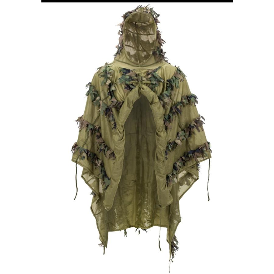 EXCENTRIQUE　 ヘリンボン・ケープ（カーキ） HELIKON-TEX HELIKON-TEX(ヘリコンテックス) LEAF GHILLIE PONCHO