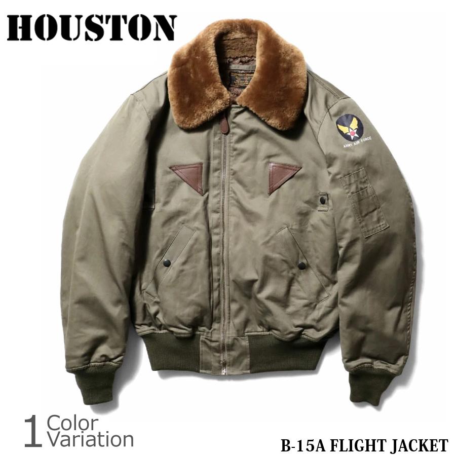 HOUSTON HOUSTON(ヒューストン) B-15A FLIGHT JACKET コットン HOUSTON HOUSTON(ヒューストン) B-15A FLIGHT JACKET コットン