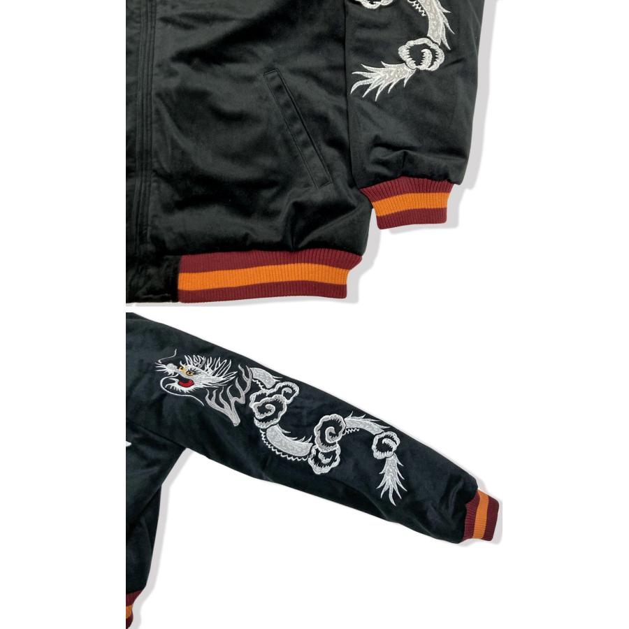 HOUSTON（ヒューストン） HOUSTON VELVETEEN SOUVENIR JACKET (SKULL