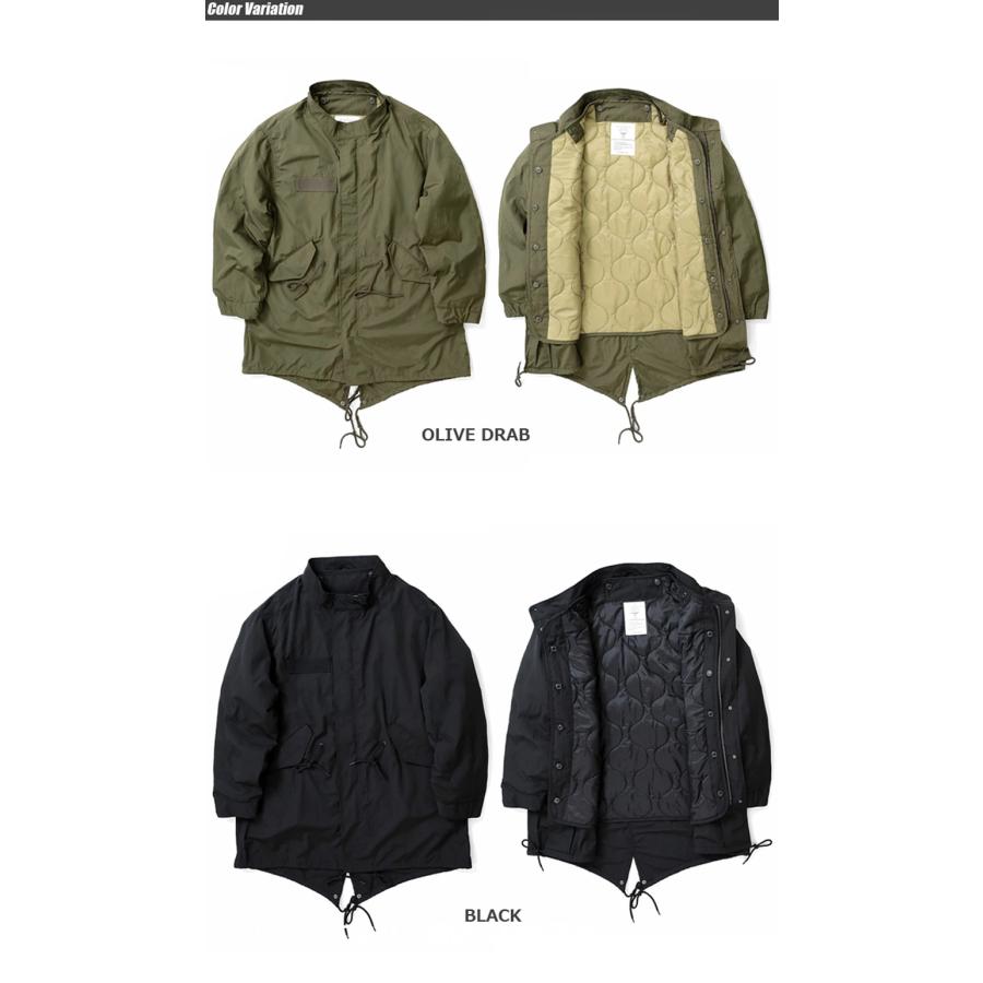 HOUSTON（ヒューストン） HOUSTON 3WAY M-65 PARKA 51127 : ミリタリー