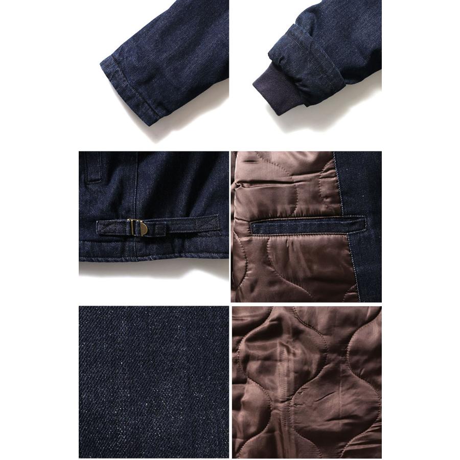 ⭐️新品 HOUSTON DENIM A-2 DECK JACKET☆ HOUSTON HOUSTON（ヒューストン） DENIM A-2 DECK JACKET デニム