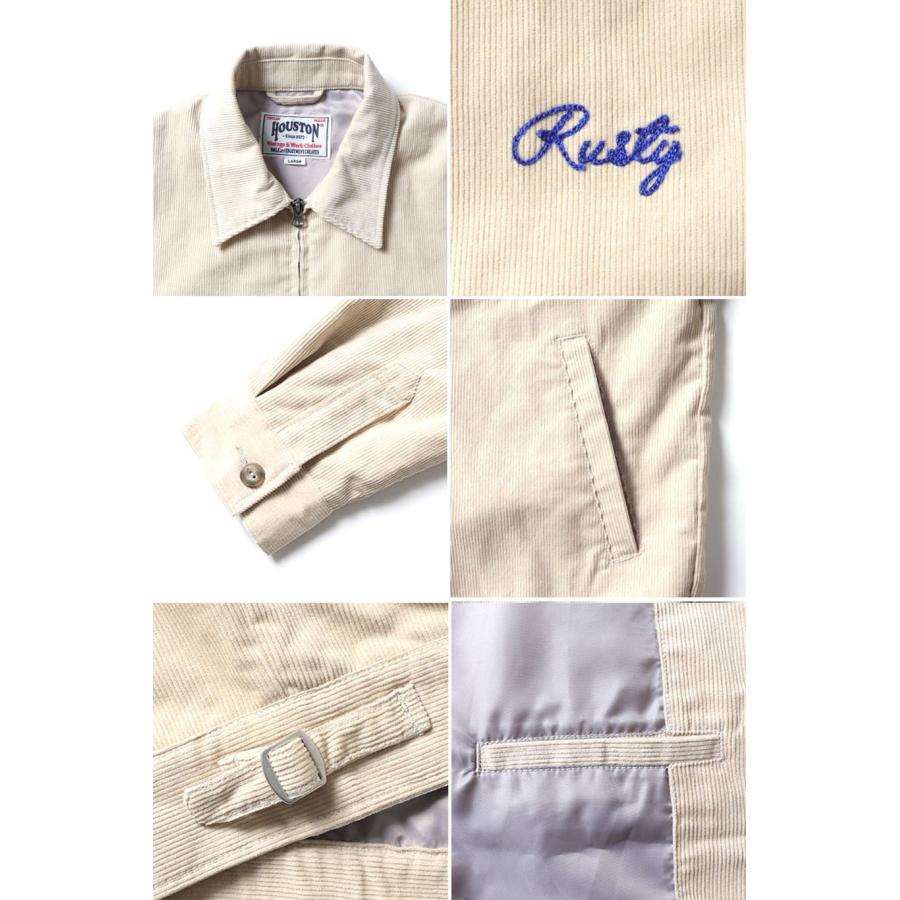 HOUSTON（ヒューストン） CORDUROY EMBROIDERY JACKET (CLASSIC