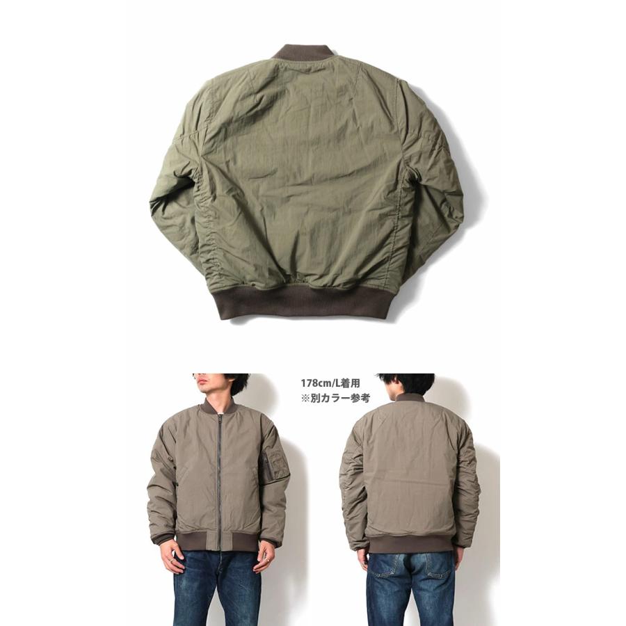HOUSTON（ヒューストン） N/C LIGHT MA-1 FLIGHT JACKET 51433