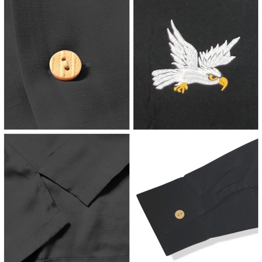 HOUSTON（ヒューストン） HOUSTON SOUVENIR L/S SHIRT (MAP