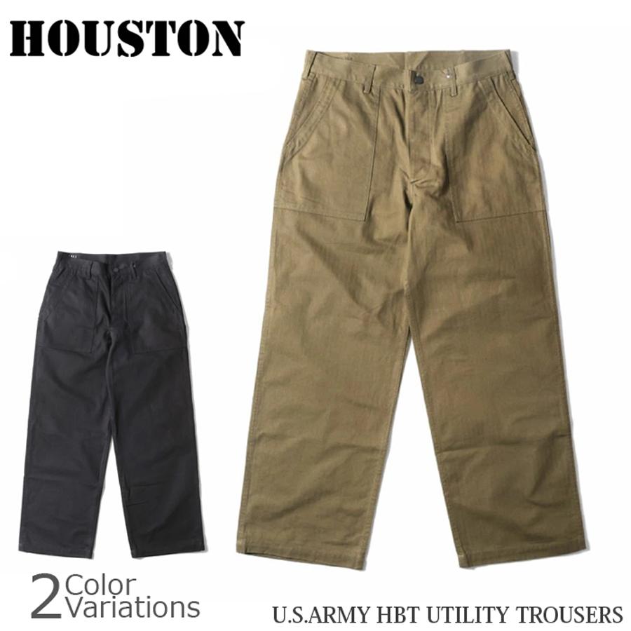 新品！HOUSTON ヒューストン HBT ベイカーパンツ HOUSTON（ヒューストン） HOUSTON U.S.ARMY HBT UTILITY TROUSERS