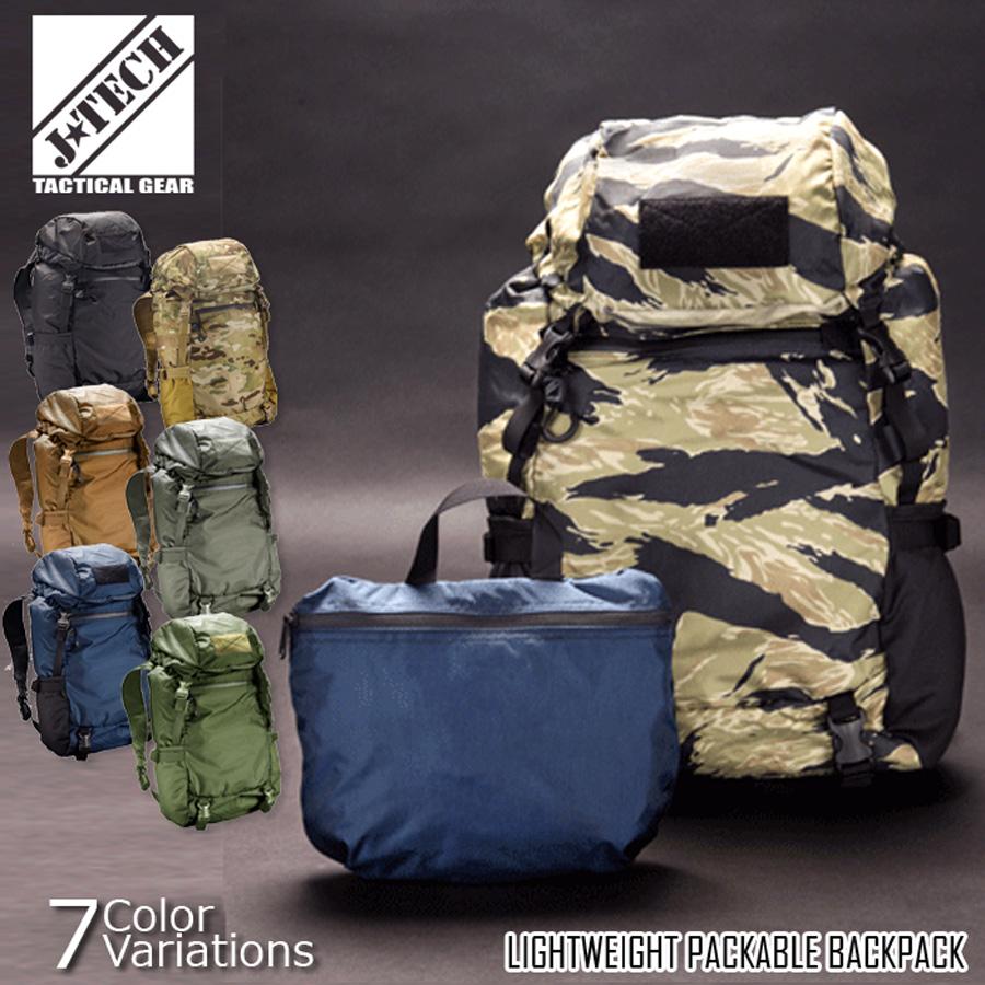 J-TECH J-TECH LIGHTWEIGHT PACKABLE BACKPACK ライトウェイト