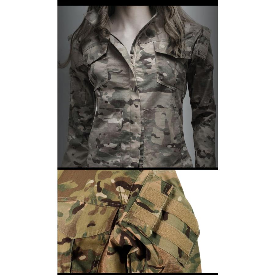 LAYLAX（ライラックス） レディース BDU ジャケット : ミリタリー