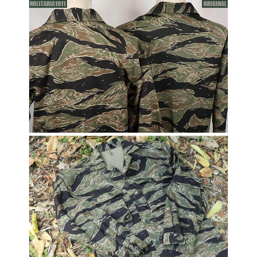 蔵出し限定　伝説の一品　MASH シルバータイガージャケット　TYPE 1 古着 MILITARIA 1911 US CUT SHIRTS シルバータイガーシャツ : ミリタリー