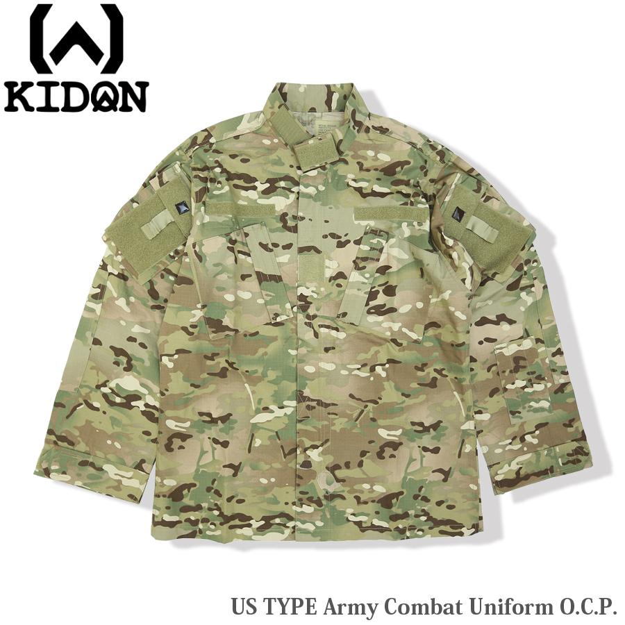 KIDON US TYPE Army Combat Uniform O.C.P Jacket KD-101 : ミリタリー