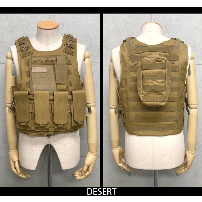 EAGLE FORCE（イーグルフォース） TACTICAL VEST TYPE1 タクティカル ベスト 5375｜swat｜04