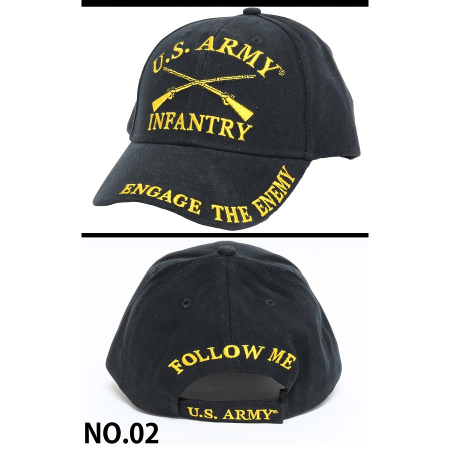 MILITARY GOODS（ミリタリーグッズ） U.S.ARMY LOGO CAP 【中田商店