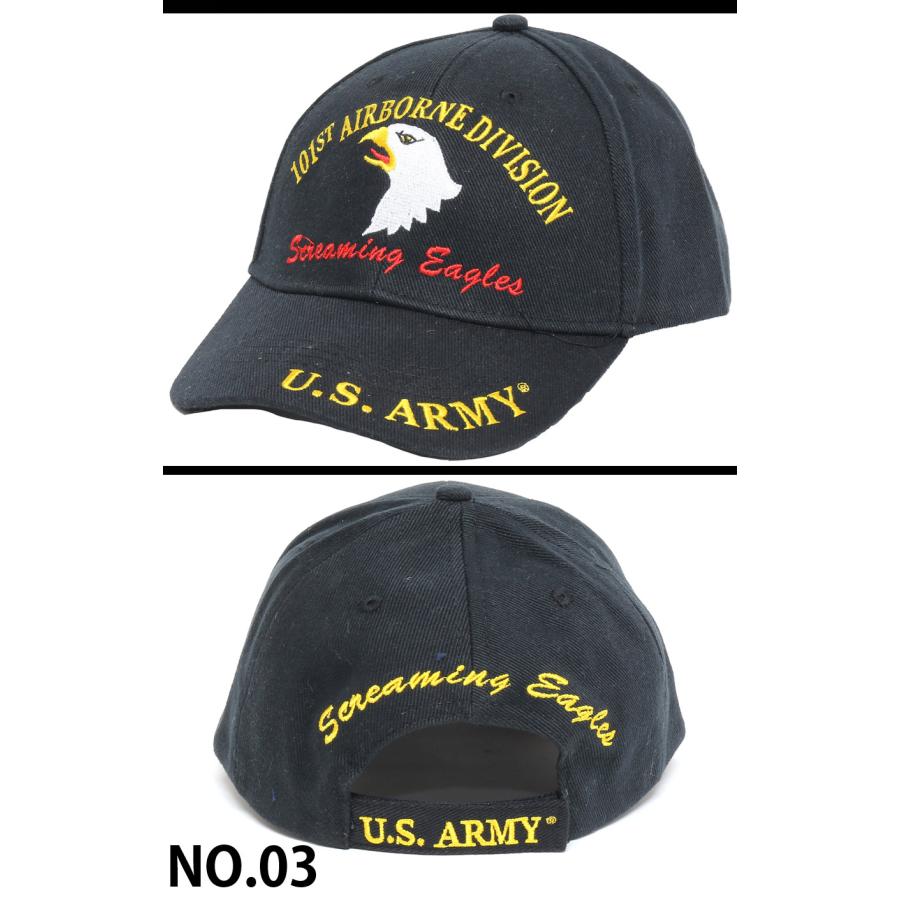 MILITARY GOODS（ミリタリーグッズ） U.S.ARMY LOGO CAP 【中田商店