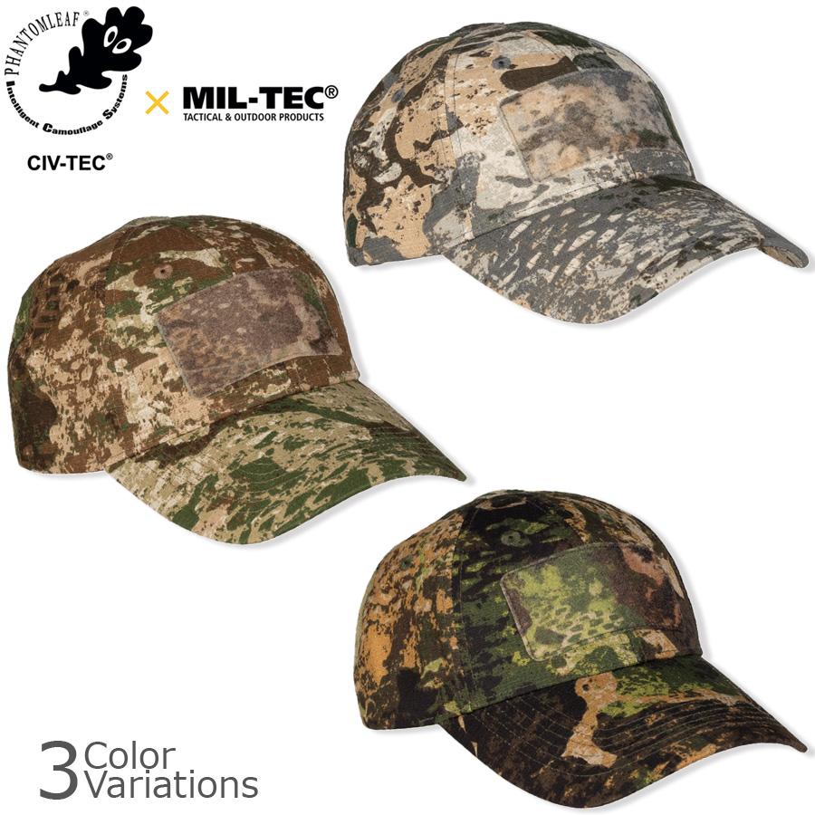 MIL-TEC（ミルテック） PHANTOMLEAF TACTICAL BASEBALL CAP