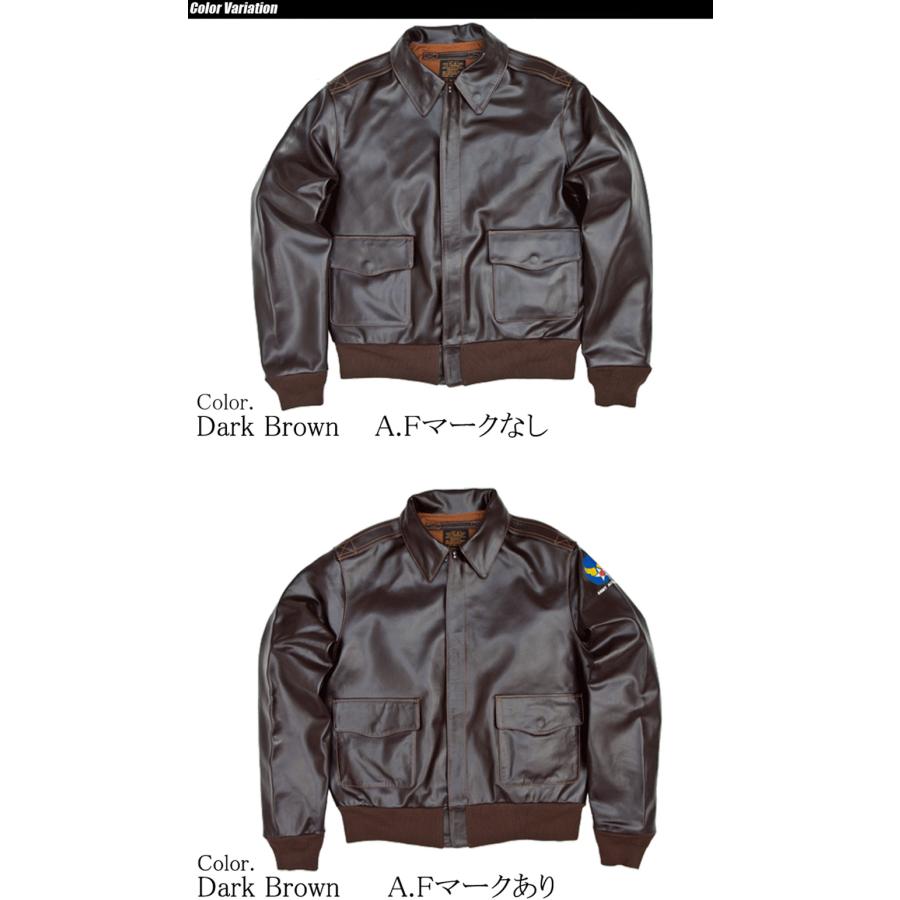 MORGAN MEMPHIS BELLE TYPE A-2 カウハイド (牛革) MG-521-DK｜swat｜06