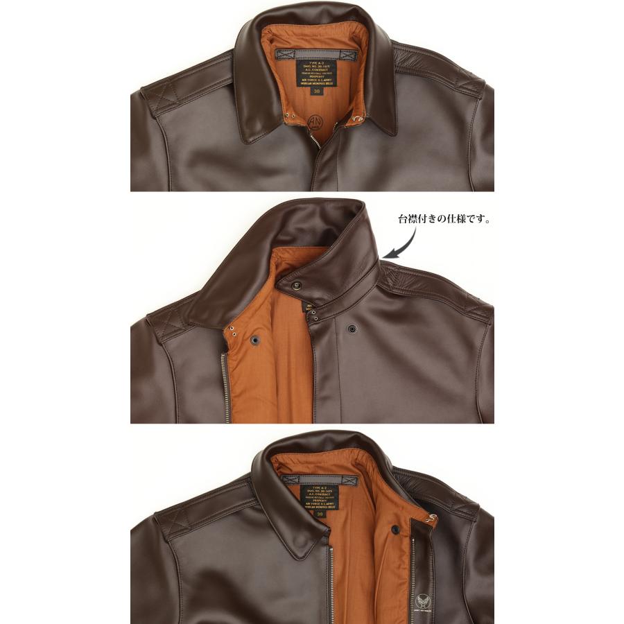 MORGAN MEMPHIS BELLE Type A-2 台襟付 Cow Hide MG-601 : ミリタリー