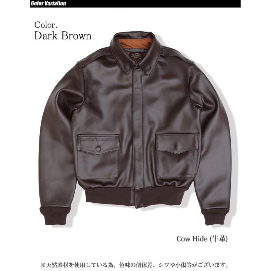 MORGAN MEMPHIS BELLE Type A-2 台襟付 Cow Hide MG-601 : ミリタリー