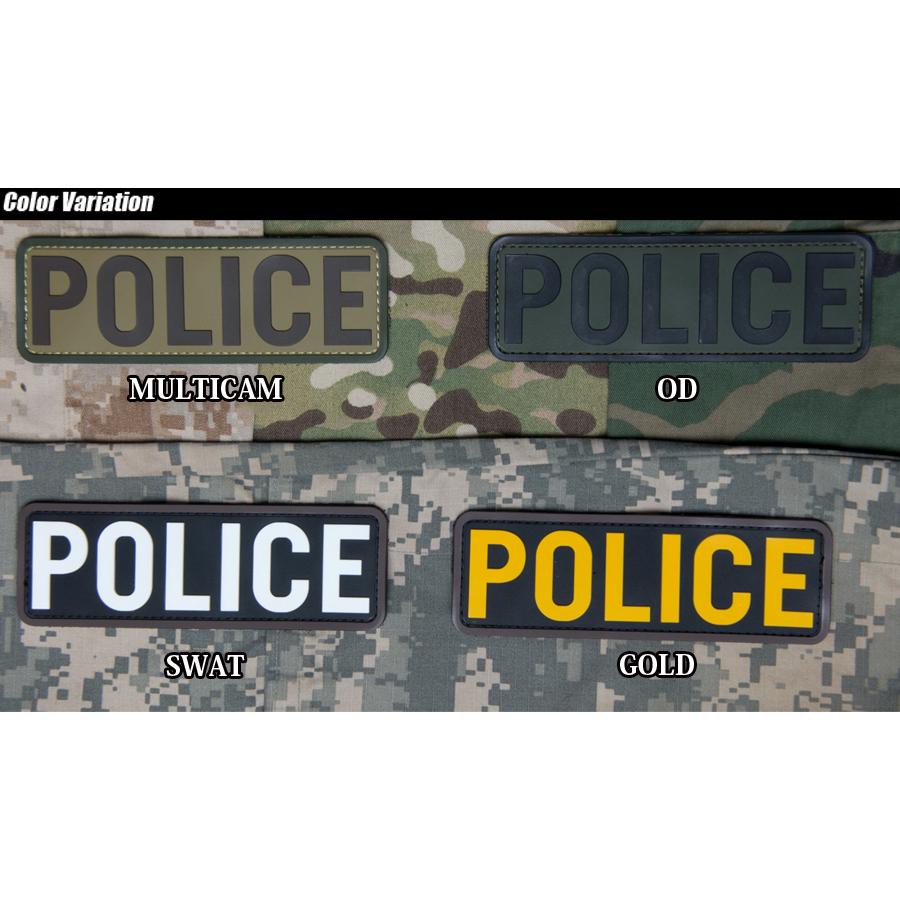 Mil Spec Monkey(ミルスペックモンキー) POLICE/SHERIFF PVCパッチ 小