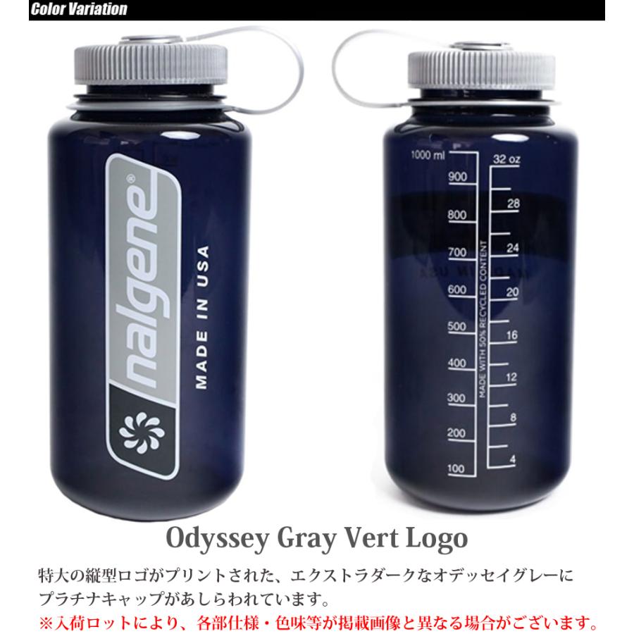 NALGENE（ナルゲン） 広口 1.0L 32oz Odyssey Gray 